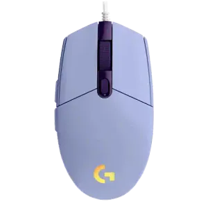 Logitech miš G102 Lightsync 8000 DPI USB lila
