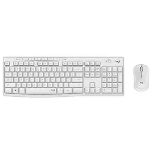 Logitech MK295 Silent Wireless Combo - OFF WHITE - US INT'L - 2.4GHZ - INTNL