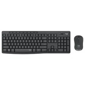 Logitech MK295 Silent Wireless Combo US tastatura + miš crna