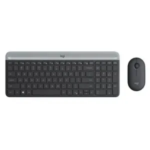 Logitech MK470 Slim Wireless Combo Graphite US Combo set USB Wireless