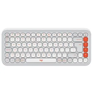 Logitech POP Icon Keys bežična tastatura, Off-White US
