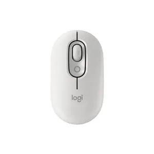 Logitech Pop Mouse with Emoji, Off-White miš