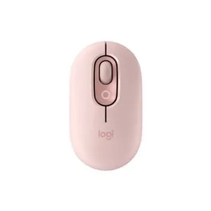 LOGITECH Pop Mouse with Emoji, Rose miš