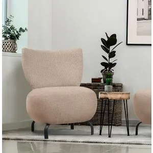 Loly - Cream Cream Wing Chair