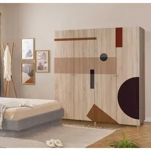 Loni 4 -969 Sonomo Wardrobe
