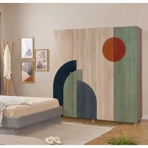 Loni 4 -972 Sonomo Wardrobe