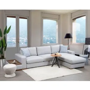 Loop 15 Light Grey Corner Sofa