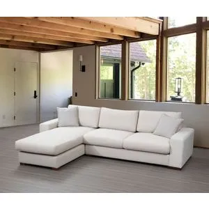 Loop 17 White Corner Sofa