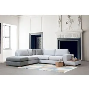 Loop 3 GreyLight Grey Corner Sofa