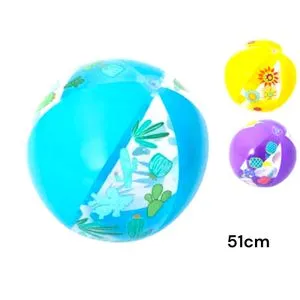 Lopta za plažu sa dezenom  31036
