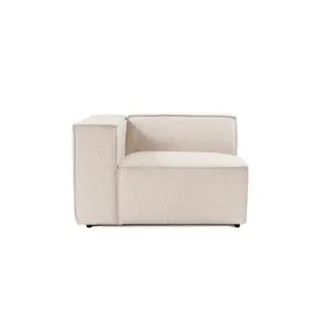 Lora L1 - Light Brown Light Brown 1-Seat Sofa