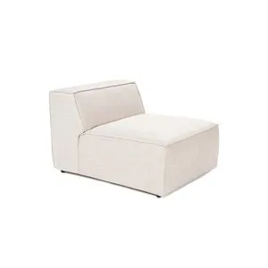 Lora O1 - Light Brown Light Brown 1-Seat Sofa