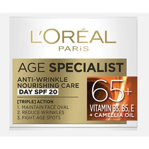 L'Oréal Paris Age Specialist 65+ dnevna krema protiv bora SPF 20 50 ml