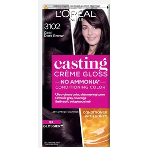 L'Oréal Paris Casting Crème Gloss farba za kosu 3102 Intenzivna tamnosmeđa