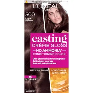 L'Oréal Paris Casting Crème Gloss farba za kosu 500 Svetlosmeđa