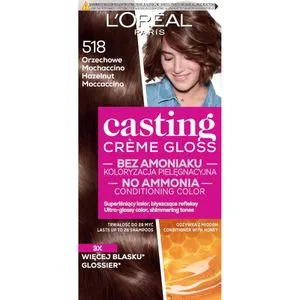 L'Oréal Paris Casting Crème Gloss farba za kosu 518 Lešnik moka