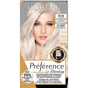 L'Oréal Paris Préférence farba za kosu 11.11 Hladno kristalno plava