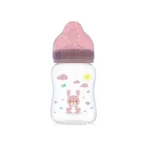 Lorelli Flašica 250 Ml - Wide Neck - Blush Pink