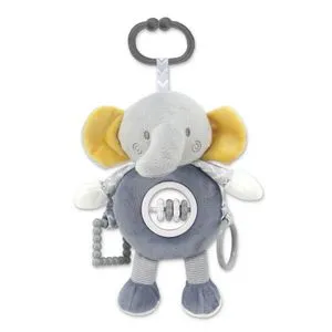 Lorelli Plišana Igračka Activity- Elephant Grey Natural