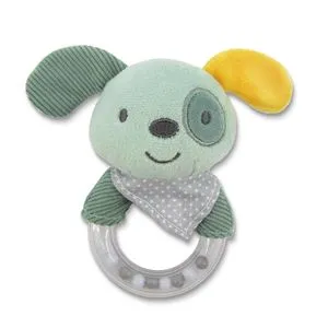 Lorelli Plišana Zvečka Ring  - Dog Green Natural