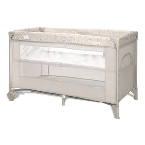 Lorelli Prenosivi Krevet Carina 2 Nivoa - Beige Stars