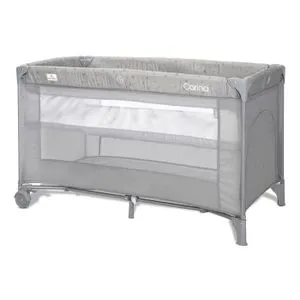 Lorelli Prenosivi Krevet Carina 2 Nivoa - Grey Stars