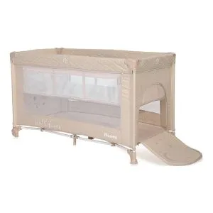 Lorelli Prenosivi Krevet Noemi 2 Nivoa Fog Beige Star (2022) 0M+