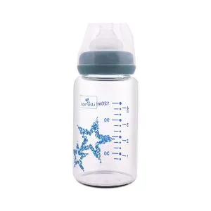 Lorelli Staklena Flasica Sa Anti-Colic Dodatkom 120 Ml