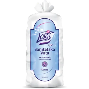 Lotos Sanitetska vata 1kg, pamuk 100%