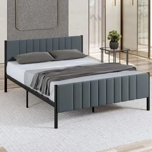 Lotus dvostruki krevet 140x190 u antracit boji