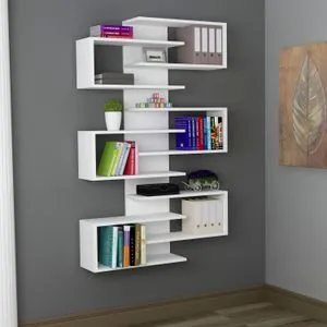Lotus - White White Bookshelf