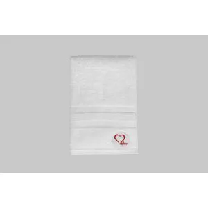 Love - White White Bath Towel