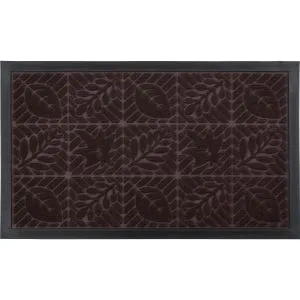 LUANCE OTIRAČ 45X75CM GUMENI/POLIESTER BRAON