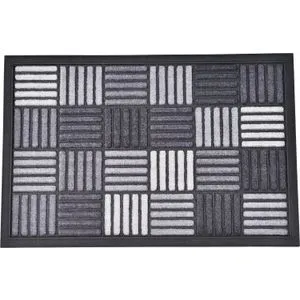 LUANCE OTIRAČ CAROLL 40X60 CM NYLON/GUMENI SIVA