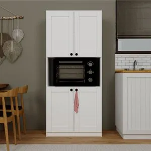 Lucas 1600-102 White Multi Purpose Cabinet