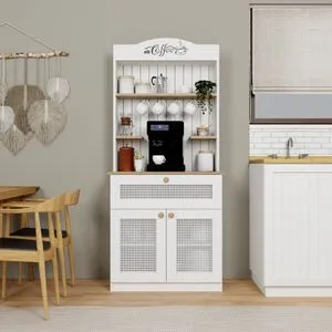 Lucas 1600-148 White Coffee Stand