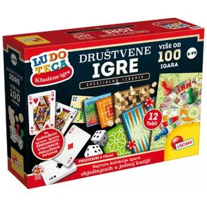 Ludoteka 100 Duštvenih igara Lisciani SR RS68791