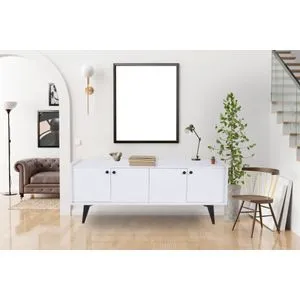 Lugano White Console