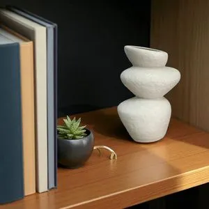 Luma - Beige Beige Decorative Pot