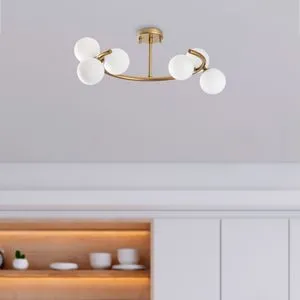 Luminar - 14141 Gold Chandelier