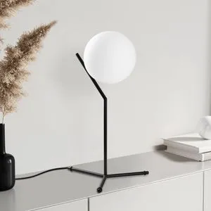 Luminar - 14160 Black Table Lamp