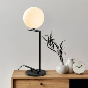 Luminar - 14175 Black Table Lamp