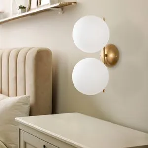 Luminar - Zlata Lampa za Zid 14151