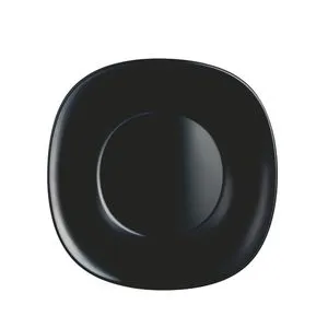 LUMINARC Carine crni plitki tanjir  26cm
