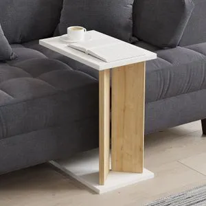 Lun - Sapphire Oak, White Sapphire Oak
White Side Table