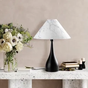 Luna - 15268 Black
White Table Lamp