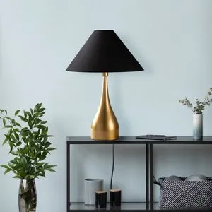 Luna - 15272 Zlatna Crna Stočna Lampa