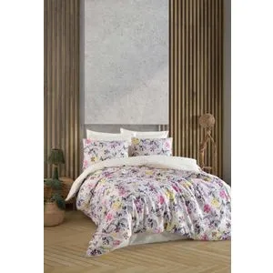 Luna - Set pokrivača u lila boji od satena