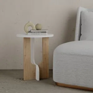 Luna - White, Oak White
Oak Side Table