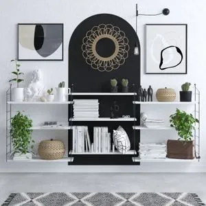 Lungo White
Black Bookshelf